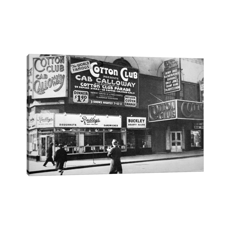 The Cotton Club In Harlem, New York City, C.1930 by American Photographer - Wrapped Canvas Gallery-Wrapped Canvas Giclée