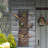 Brown Canvas Hanging Wall Storage For Garden Tools