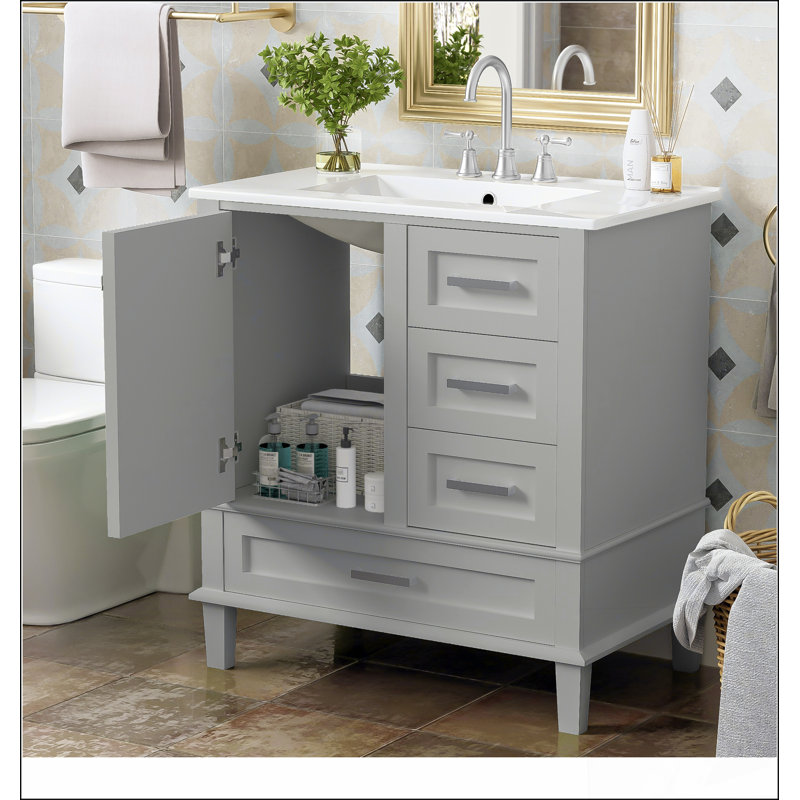 Ensemble de meuble-lavabo moderne 30 po avec lavabo 30 po