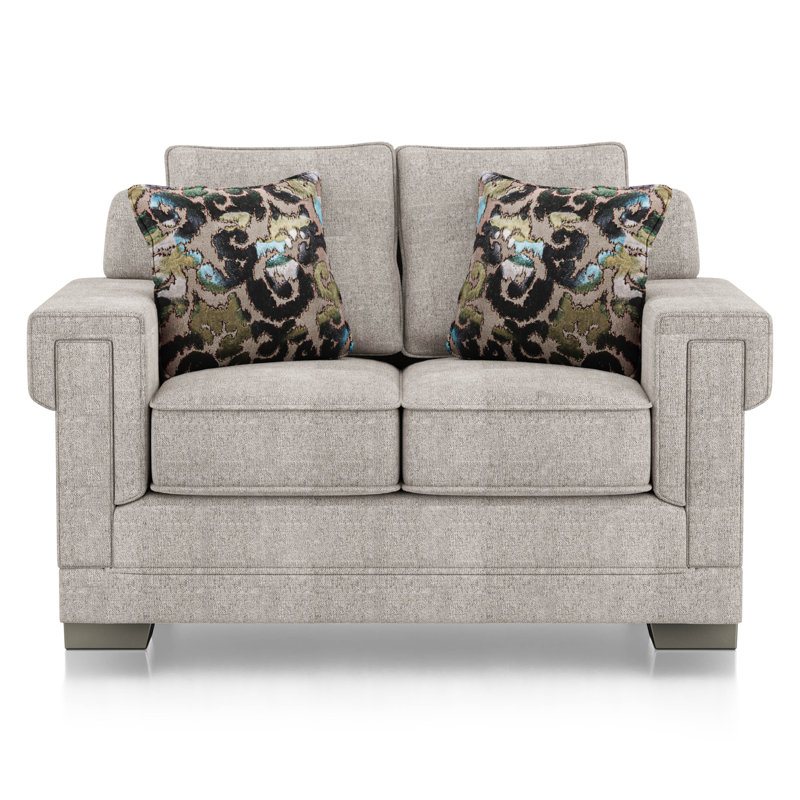 Nickki Upholstered 68'' Loveseat