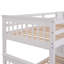 Lit superposé simple au-dessus de simple avec trois tiroirs pour chambre à coucher, dortoir Stairway-205361363-205361365