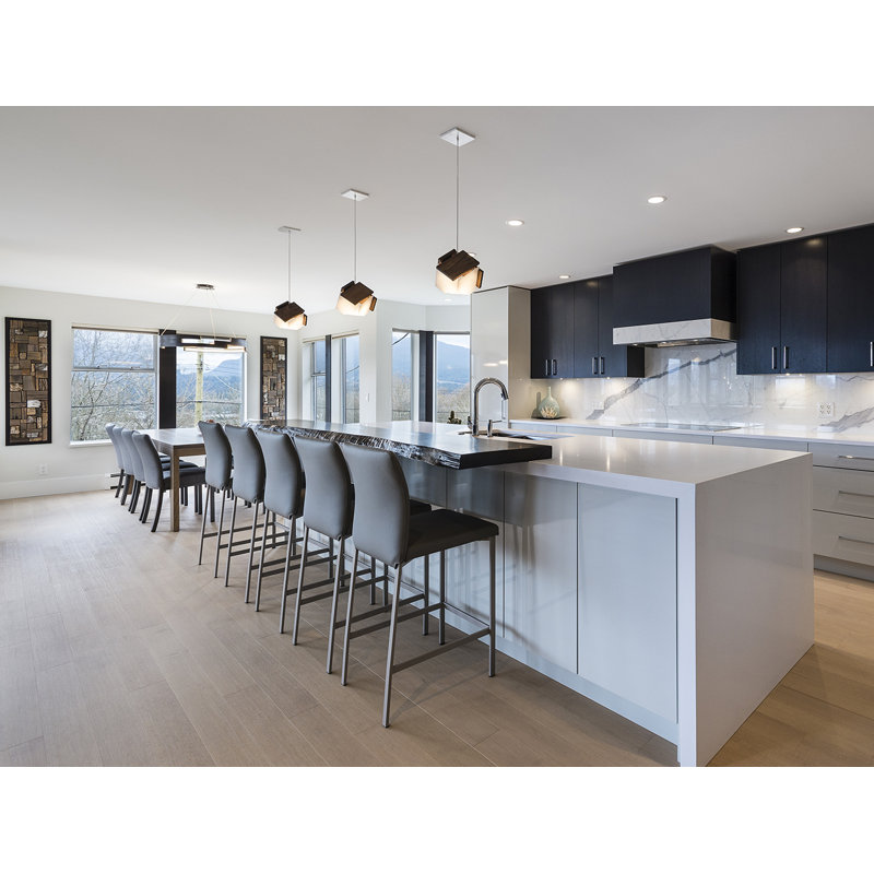 Mica L 1 - Light Pendant, Dark Stained Walnut