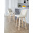 Brodin Swivel Upholstered Counter Stool-93726500-93726504-93726506