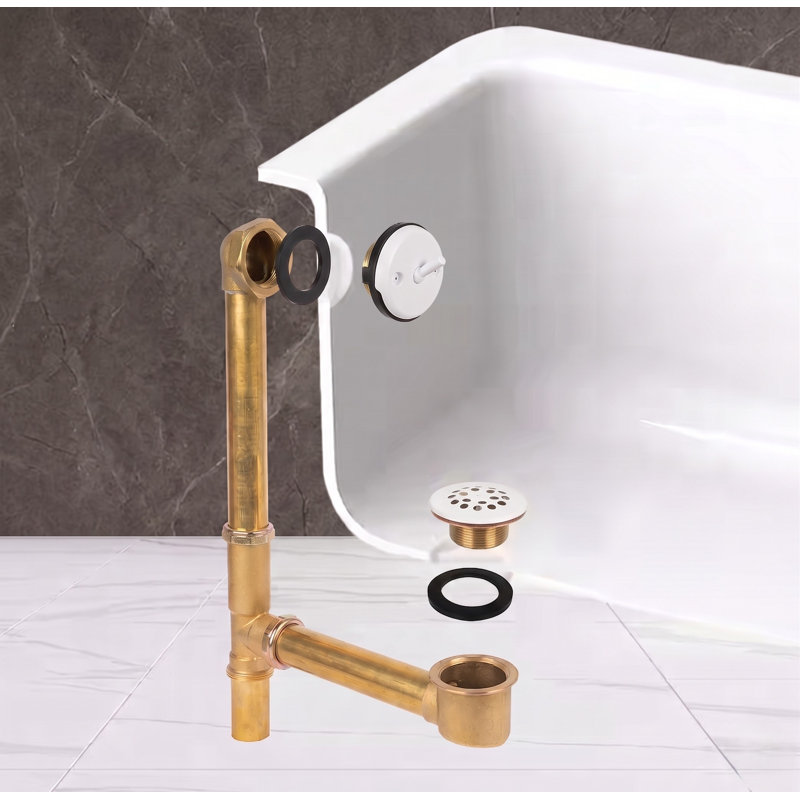Drain de baignoire Trip Lever, Naturel