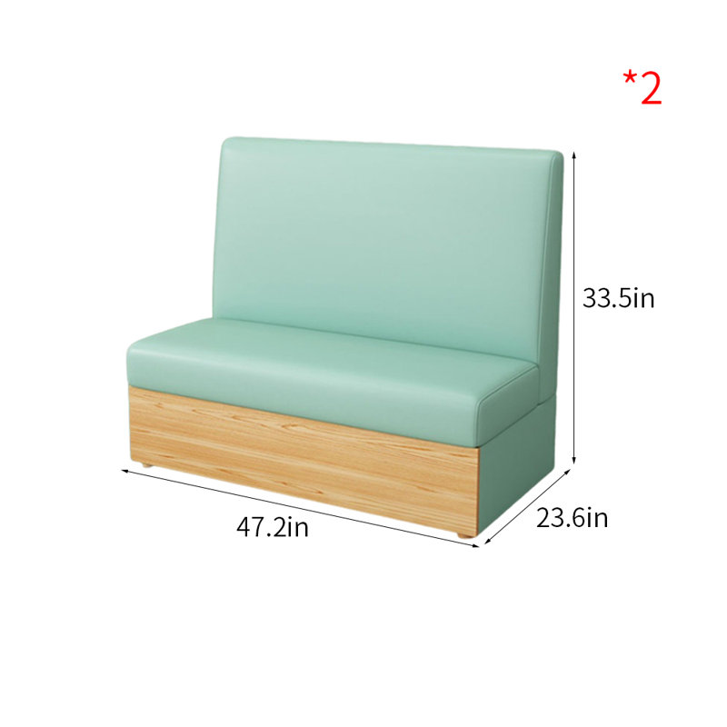 Banc rembourré en similicuir Simple Leisure