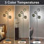 Lampe sur pied à branches 68 "avec ampoules incluses