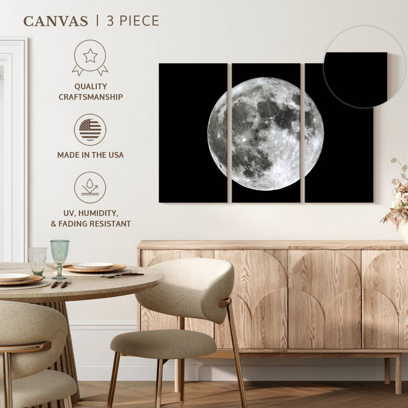 Oberle The Moon, 42" H x 65" W