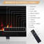 FLAMEKO Winslow Wall Mounted/Media Wall/Free Standing Fireplace With Realistic Flame Effect Heater 9 Colour Flame Effect-1996984042