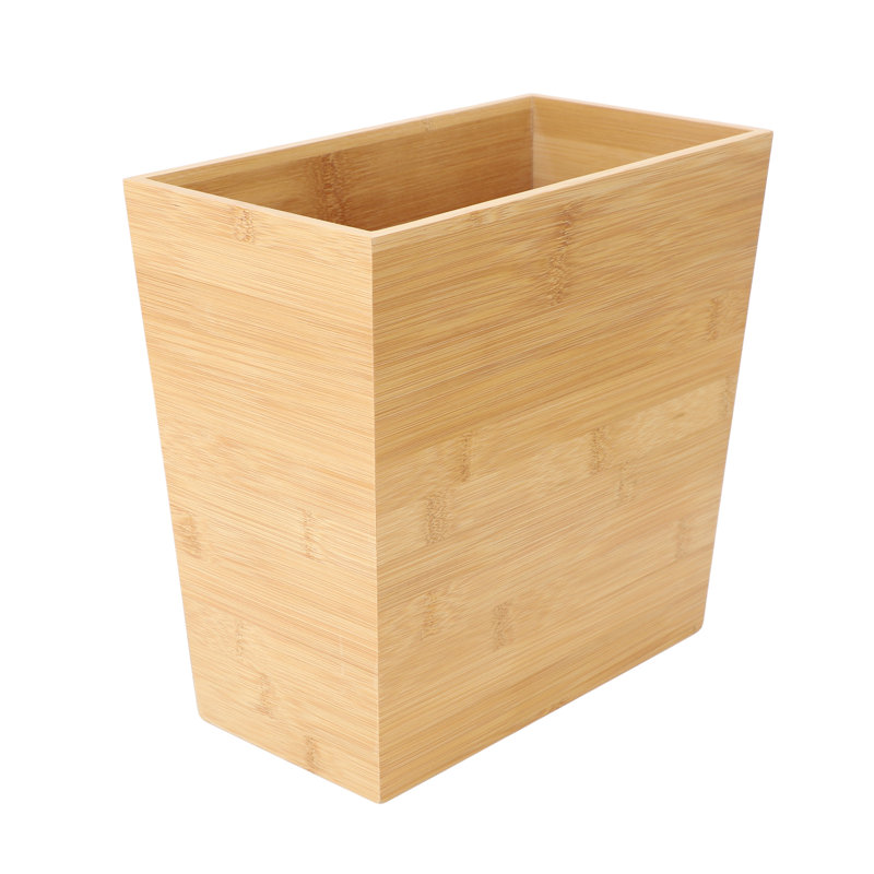 Poubelle conique en bois 10,5 x 5,75