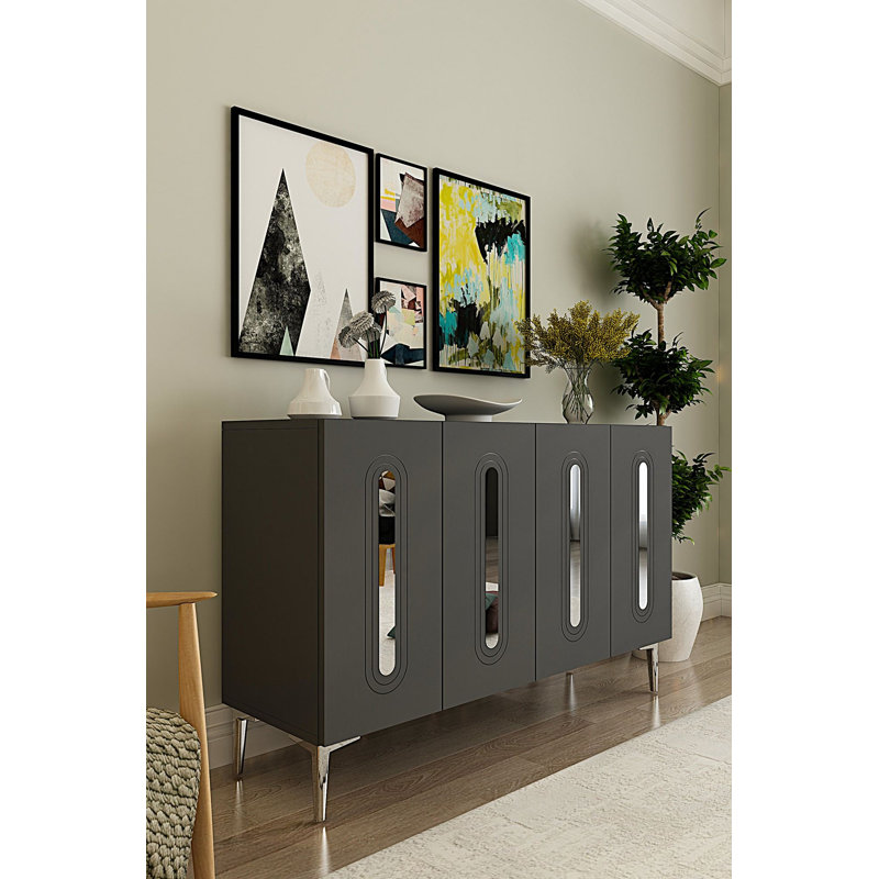 Console, Black/Silver