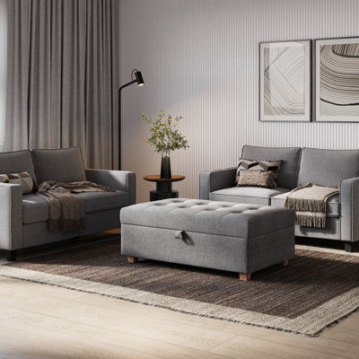 Calliemae Upholstered Storage Ottoman