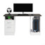 Bureau de jeu, finition blanche