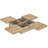 Square Coffee Table With Sliding Top