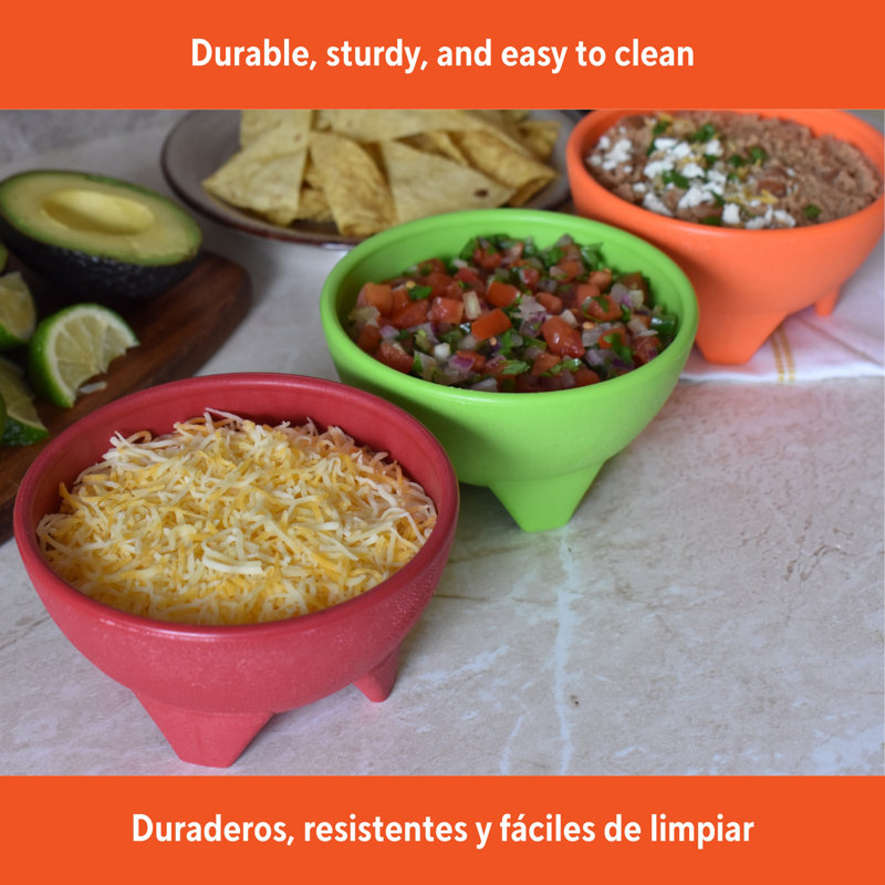 Plat de service divisé salsa