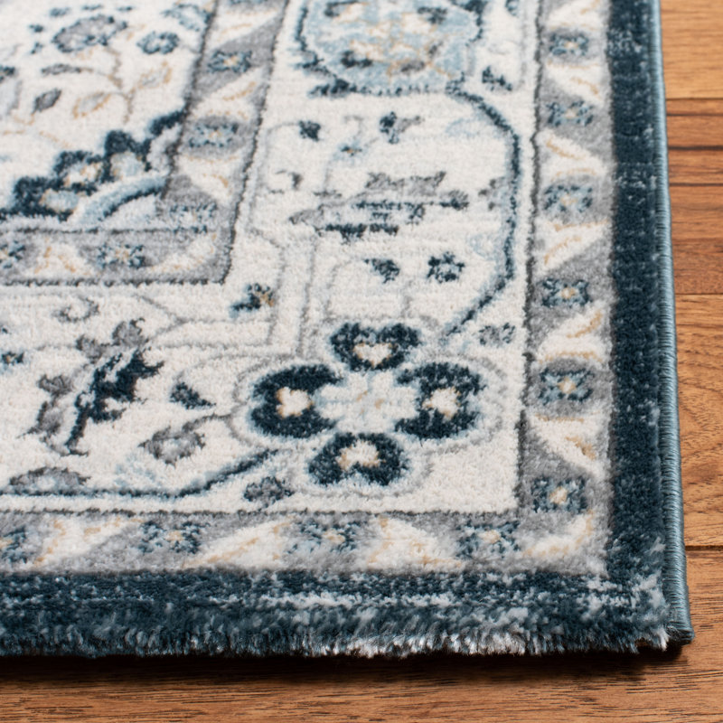 Virgilina Oriental Hand Woven Area Rug, Rectangle 61 x 91 cm