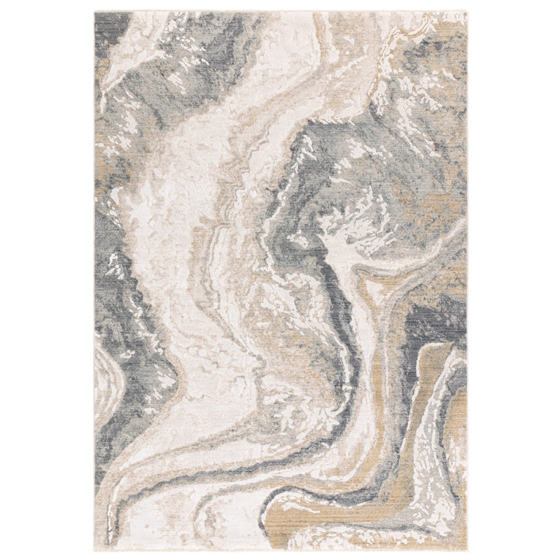 Aggarwal Abstract Area Rug, Rectangle 200 x 300 cm