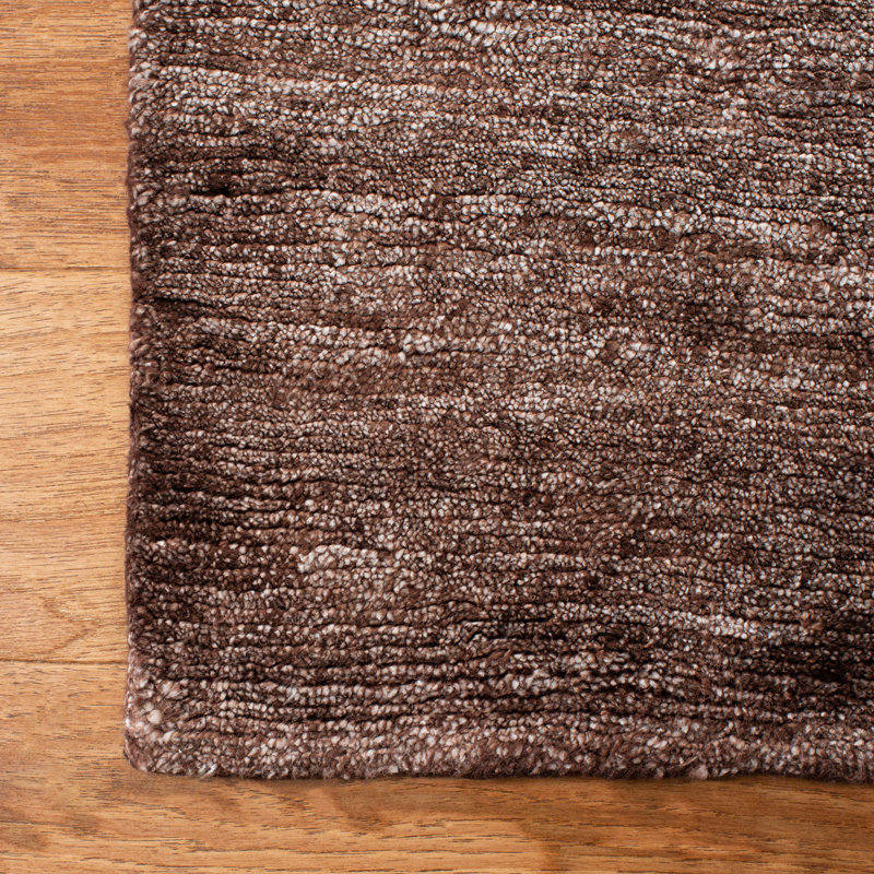 Ralph Lauren Fairfax Viscose, Cotton Solid Color Rug, Rectangle 4' x 6'