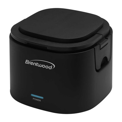 Brentwood 0.6L Portable Leakproof Electric Lunch Box in Black