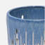 Ensemble de pots à fleurs en céramique faits à la main dégradé bleu et blanc (7,48 po x 8,07 po et 5,51 po x 6,1 po), pot de fleurs d'intérieur / extérieur pour orchidées, plantes grasses sur le rebord de la fenêtre, respirant avec trous de drainage-268251147
