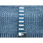 Tapis de couloir 2 pi 9 po x 11 pi 4 po bleu sarcelle, Gabbeh en laine tissée dense et soie noué à la main de style oriental 09816E6CCEC34B34947E9A7609188A16