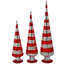 12" Glass Stripe Tree