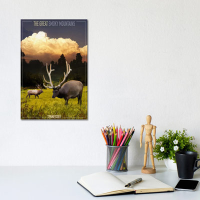 Smokey Mountains I - Wrapped Canvas Print