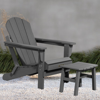 Wolak High Density Polyethylene Outdoor Ottoman