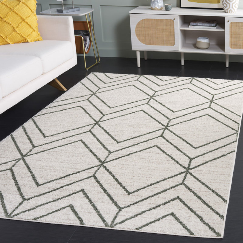 Wyckwood Performance Geometric Rug, Rectangle 5'1" x 7'6"