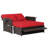 Armonee 67 " W Straight Wicker Loveseat with Cushions-601424048
