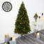 Sapin de Noël artificiel avec lumières claires-1900309559