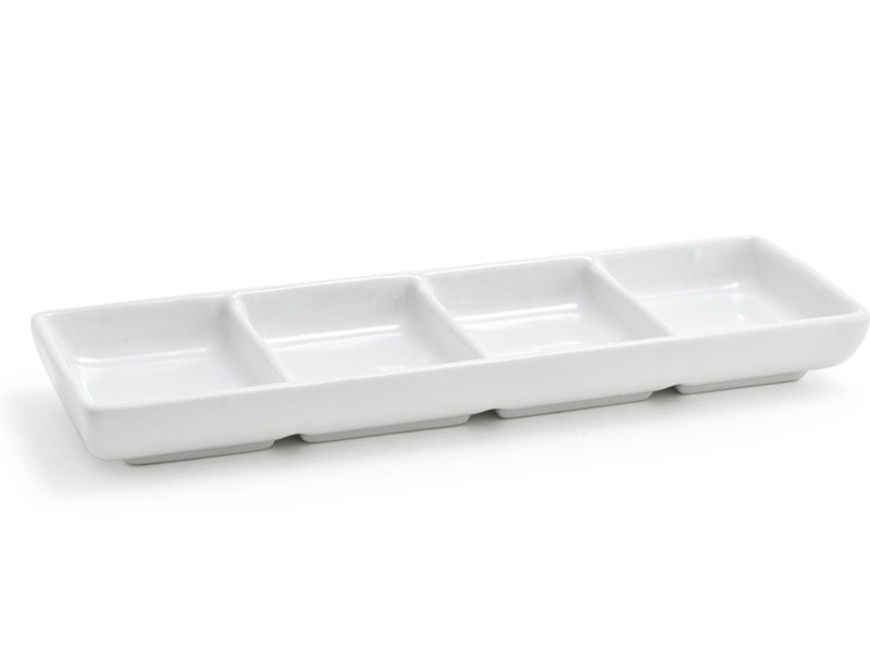 Desserte pour condiment empilable 4 compartiments