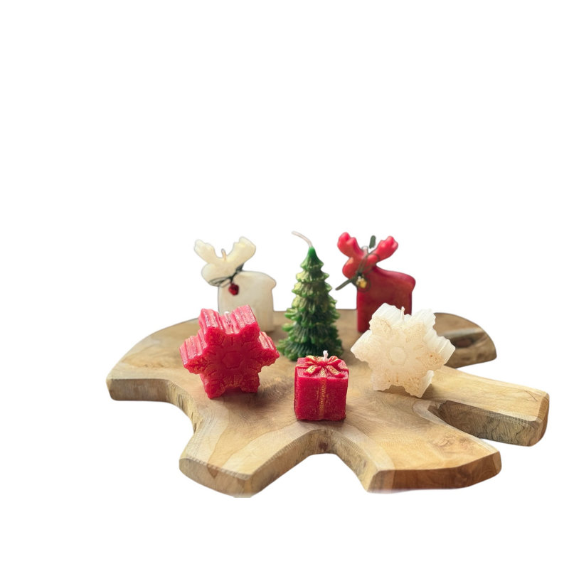 Ensemble de bougies de Noël 13