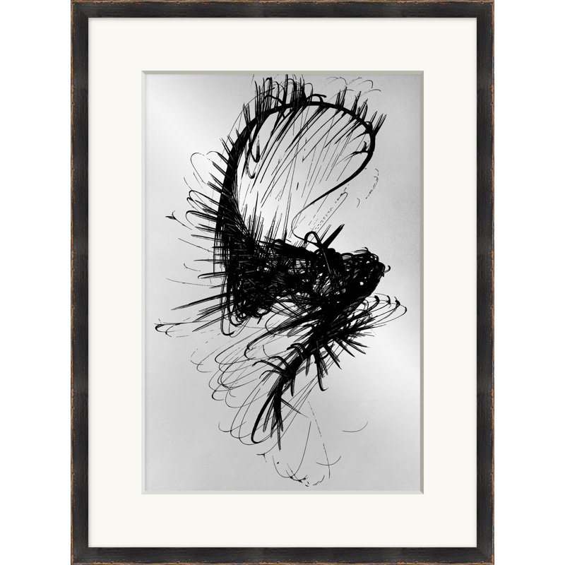 Intrepid On Silver Leaf 1 Print