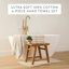 Ensemble de 4 essuie-mains 100% coton-132490529