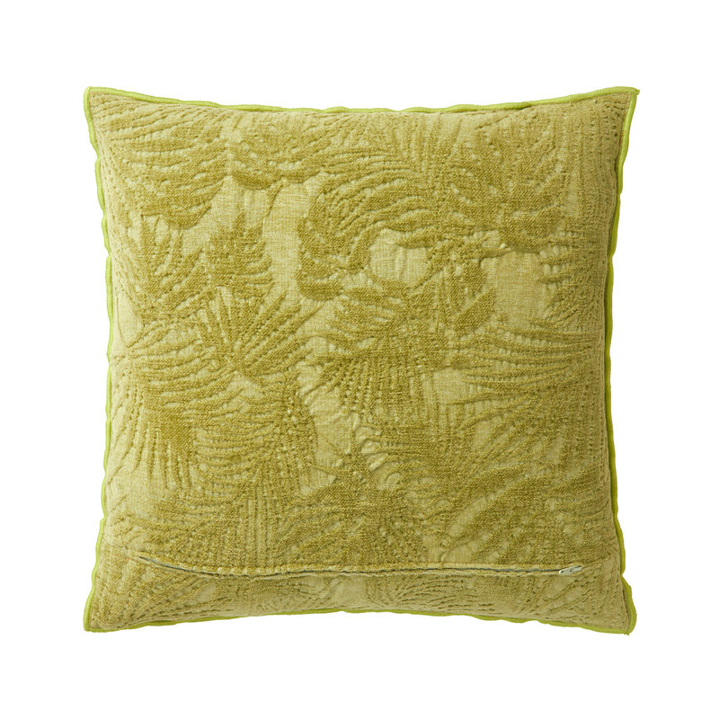Verone Square Pillow Cover & Insert, Green