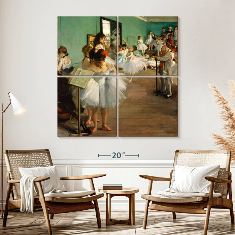 Enn The Dance Class 1874, H 57 po x l 57 po