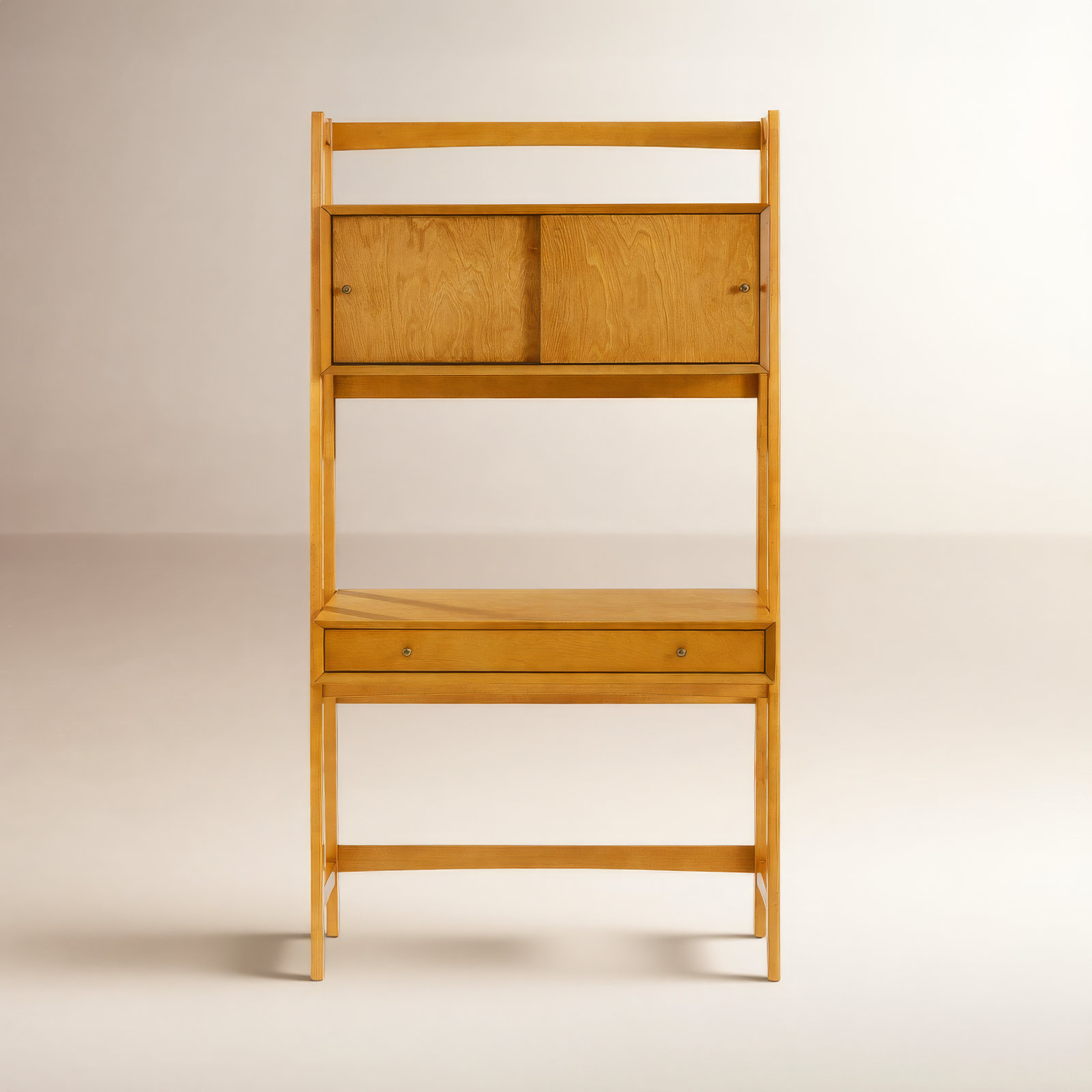 Stiles Leaning / Ladder Desk, Acorn