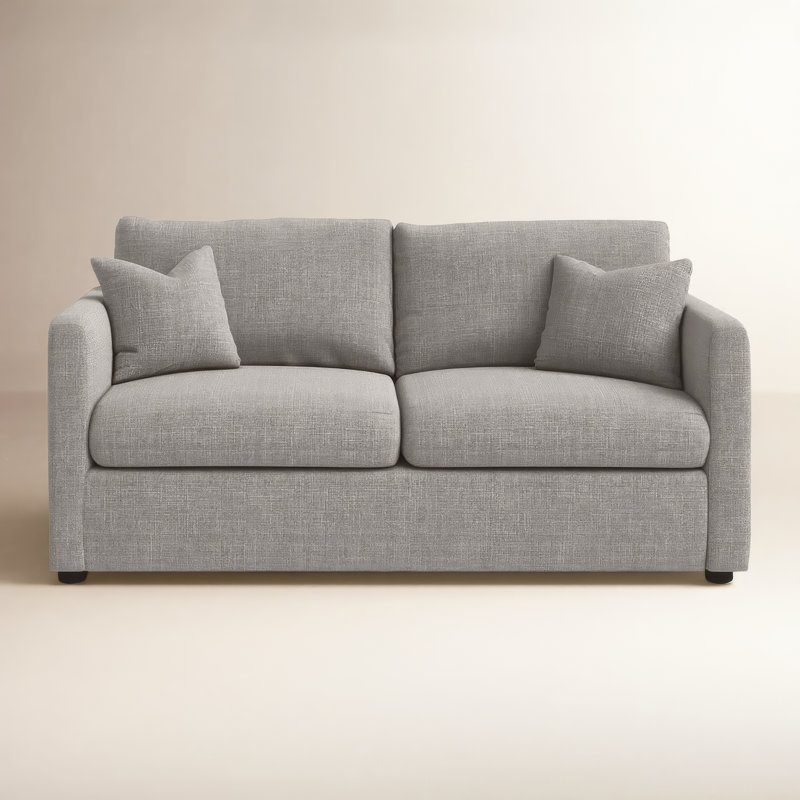 Godwin 67'' Upholstered, Bayou Natural Canvas