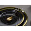 Berning 21Cm Black Glass Side Plate