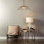 1 - Light Antique Brass Unique/Statement Pendant