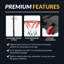 Ensemble de basketball portatif top shot