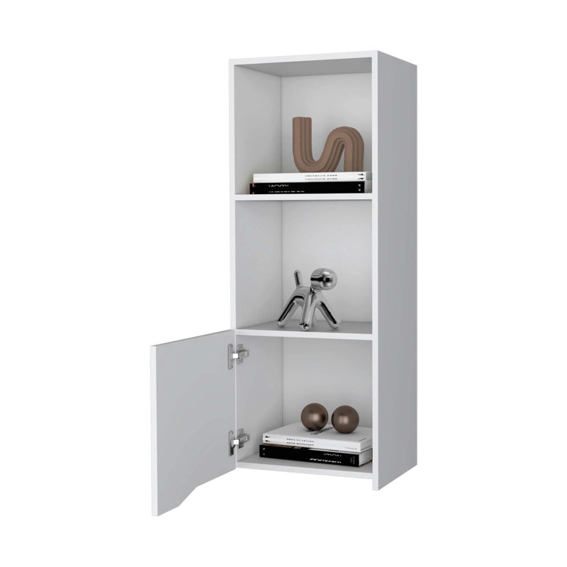 Armoire murale à une porte, Blanc
