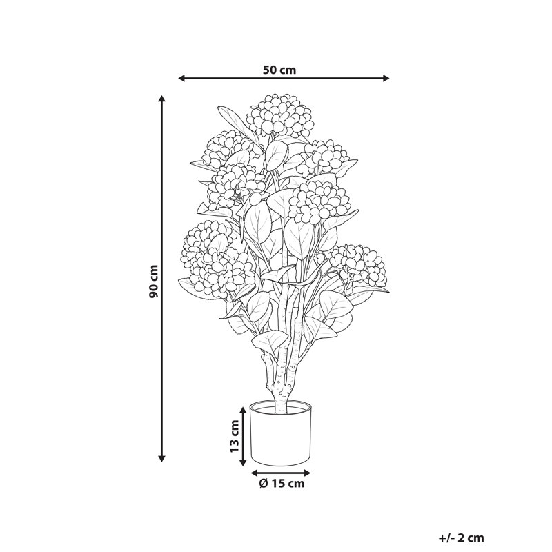 Artificial Plant Irmlind 90 cm Blue