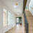 1-Lamp Round milky white glass dimmable iron ceiling light