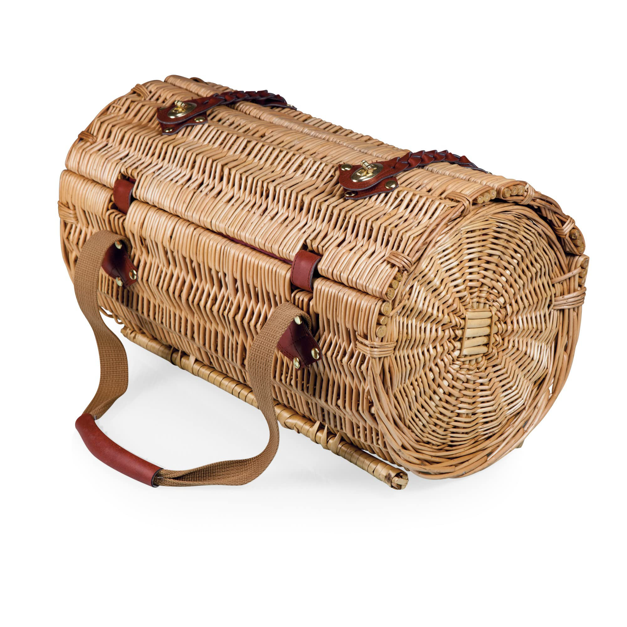 One Allium Way® Wine & Cheese Picnic Basket - Wicker Wine Tote - Wine ...