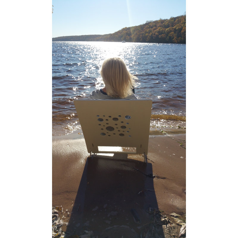 Killingsworth Outdoor Lounge Chair, White
