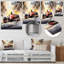 Formule 1 voiture de vitesse Speedway Fury 1 - art mural en métal-470662789