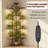 65" Tiered Plant Stand with Grow Lights