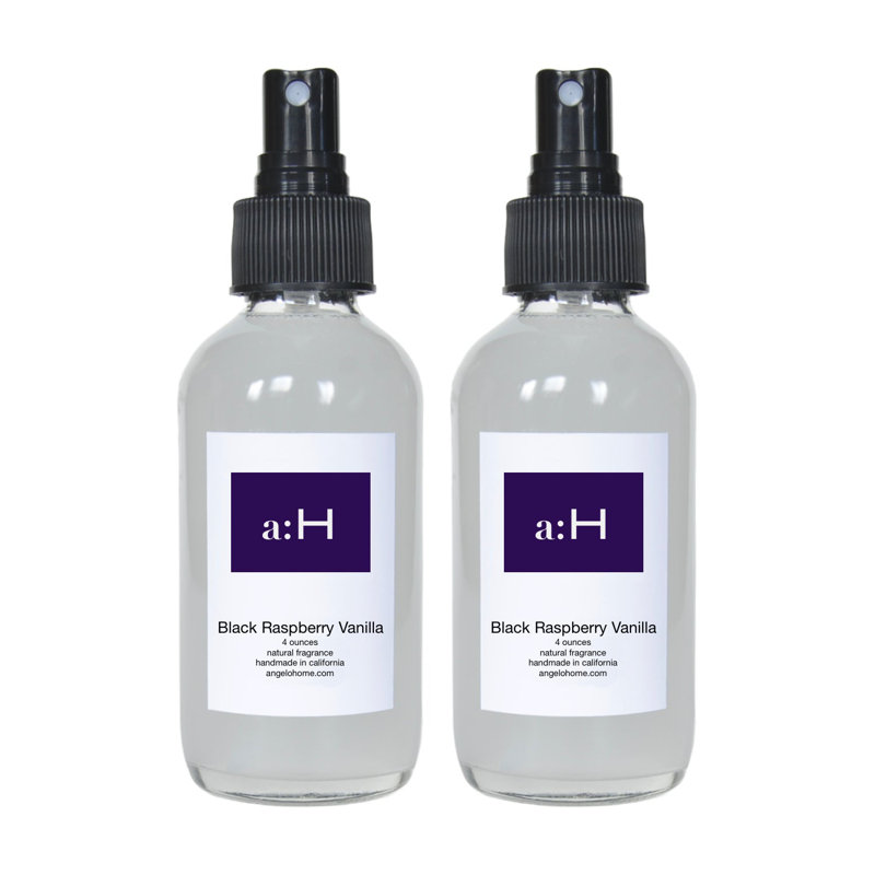 Black Raspberry Vanilla Natural Fragrance Room Spray Set