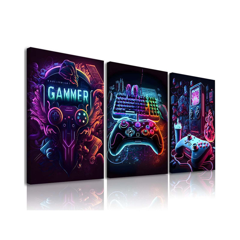 3 Piece Wrapped Canvas Print
